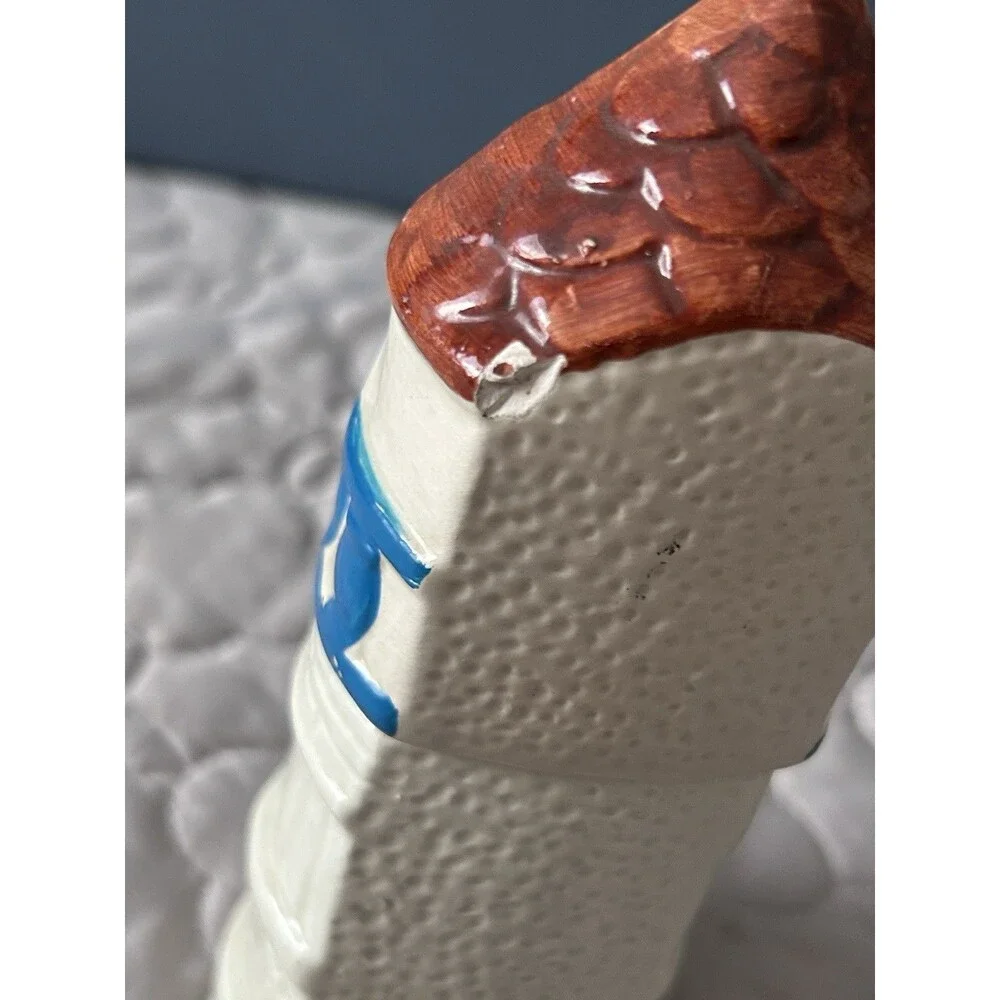 Vintage Ceramic Cottage Salt and Pepper Shakers